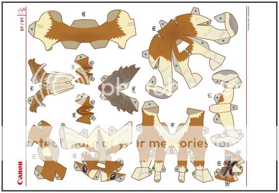 paper doll horse